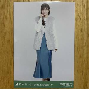 乃木坂46 中村麗乃 ファーベスト 生写真 ヒキ 1枚 検) 会場 限定 月別 11th YEAR BIRTHDAY LIVE 2023.February-Ⅳ