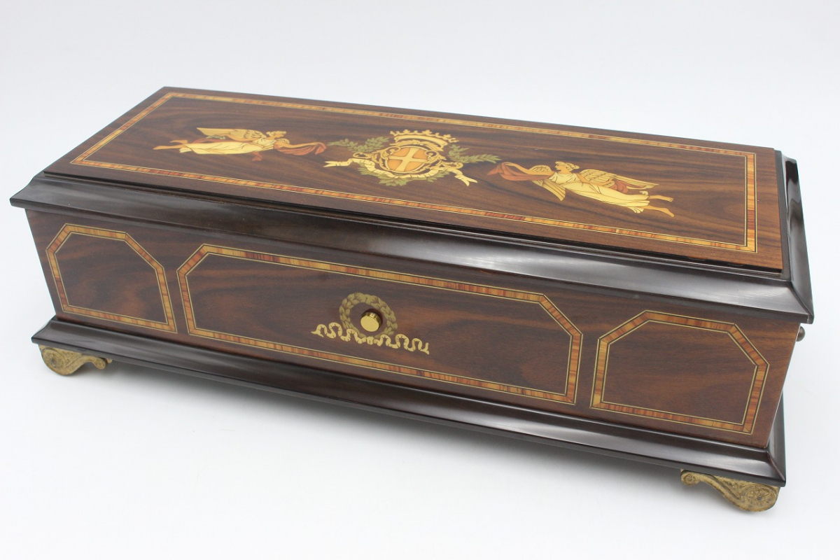 冬の華 美品リュージュ36弁 春の声 フンメル reuge | metodoicm.com.br