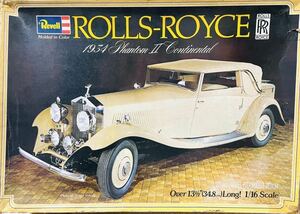 Revell ロールス・ロイス　1934 ファントムⅡ コンチネンタル　1/16 レベル　ROLLS ROYCE ビンテージ　超レア　未組立