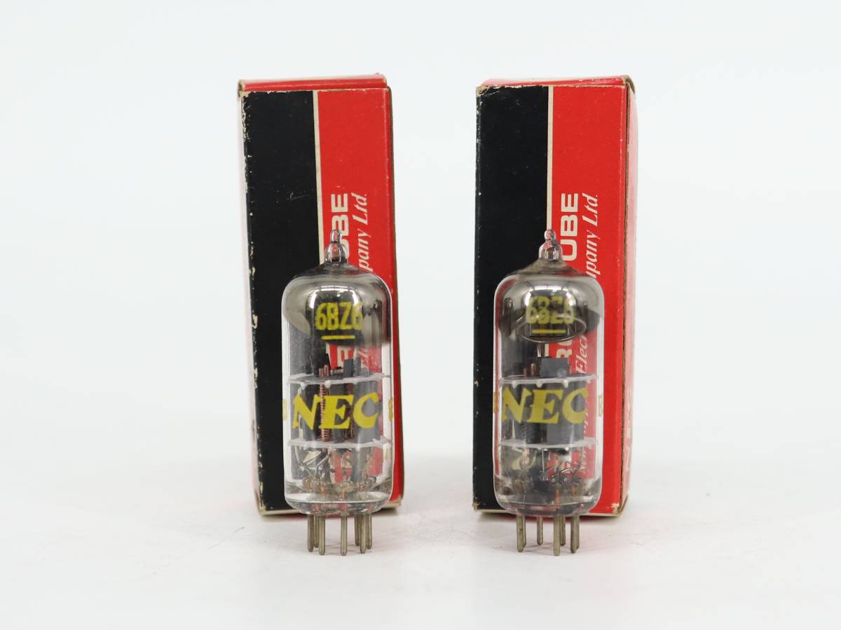NEC 日本製真空管(三極管)6RA8ペアチューブ& MC-3-350Dタンゴ製-