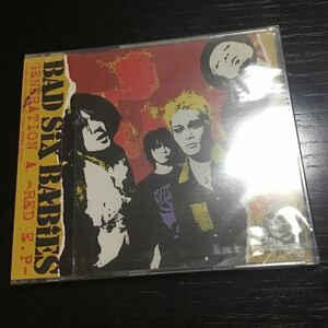 新品未開封 BAD SiX BABIES バッドシックスベイビーズ GENERATION A-RED E.P.-」 高木フトシ 戸城憲夫 スラットバンクス SLUT BANKS