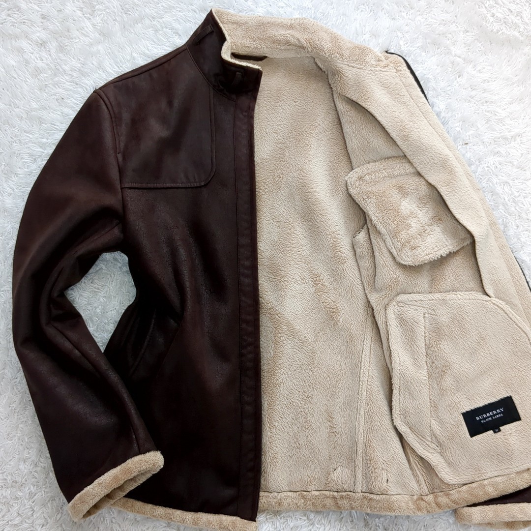 ヤフオク! -「バーバリーブラックレーベル フェイクムートン ヤフオク! -「バーバリーブラックレーベル フェイクムートン