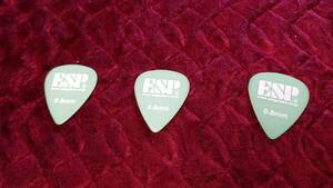 ESP Teardrop type 0.8mm 3 pieces set green new goods 