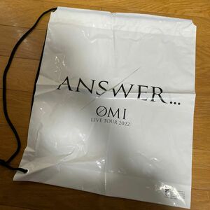 登坂広臣　OMI ライブショップ袋