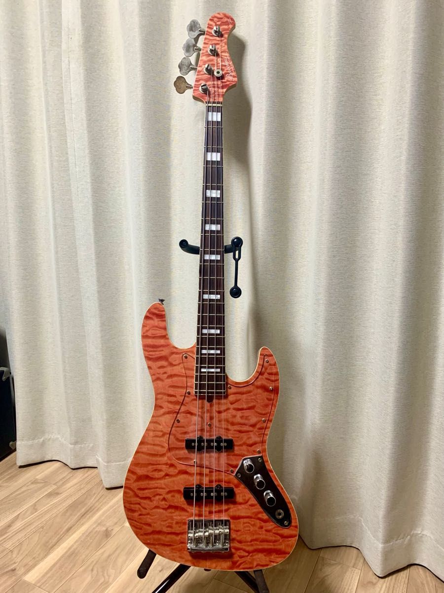 4854】 左利きモデル Bacchus JAZZ BASS model 楽器、器材 ベース 楽器