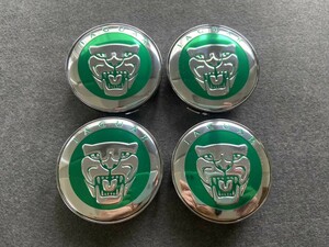 ★ジャガー JAGUAR★T423★ ホイールセンターキャップ ハブキャップカバー 車用 4個セット 外径60mm