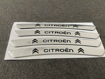 ★シトロエン CITROEN★66★ ホイールリムステッカー 装飾バッジデカールスタイリング 傷を隠す 4枚セット 90ｍｍ アルミ 車用_画像2