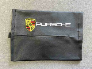 ★ポルシェ PORSCHE★16★ 車のティッシュ ティッシュケース 収納ポケット　車のティッシュボックス ティッシュ収納