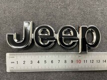 ★ジープ JEEP★28★フロント エンブレム グリルバッジ ボルト締め ロゴバッジ グリルバッチ 自動車中網★13.2*4CM★_画像6