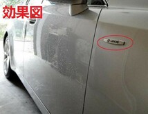 ★三菱 RALLI ART★57★ 金属ステッカー エンブレム デカール 2枚セット 車用装飾 プレート スクラッチを隠す シール装飾_画像6