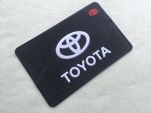 ★トヨタ TOYOTA★ロゴ アンチスリップマット 自動車 モバイル粘着強い すべり止め