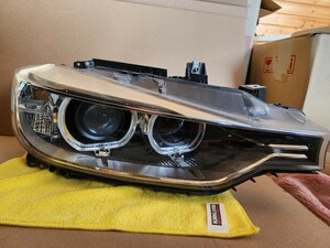 【BMW 3シリーズ】 純正ヘッドライト F30 7210210712R　良品　