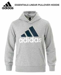 adidas ESSENTIALS LINEAR PULLOVER HOODIE