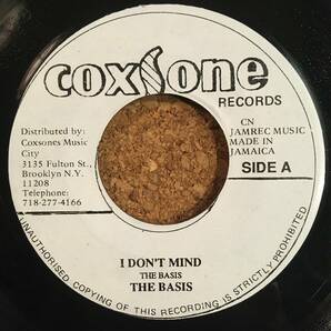 The Basis / I Don't Mind - I Don't Mind Version [Coxsone Records]の画像1