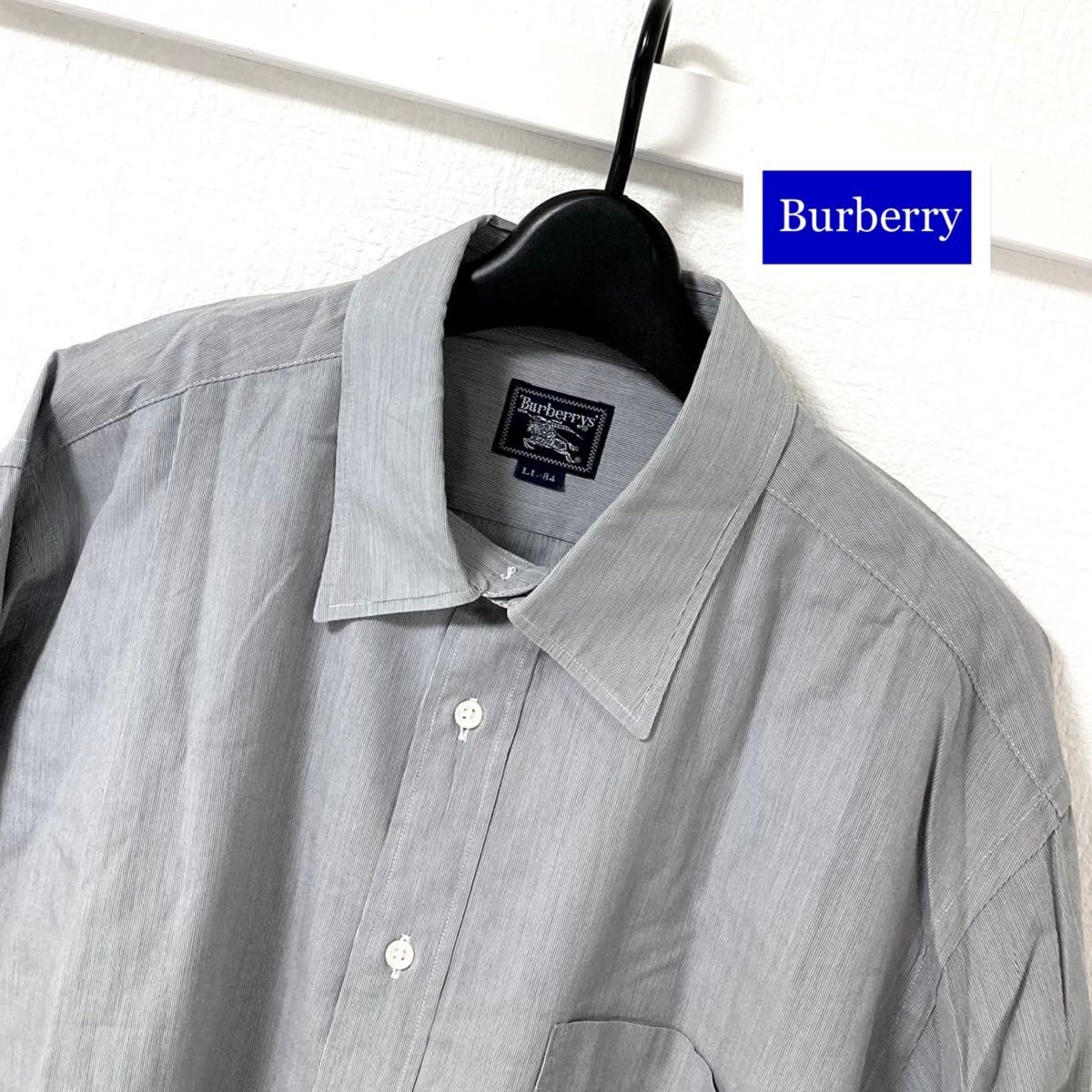バーバリー BURBERRY ストライプシャツ 長袖 M|PayPayフリマ