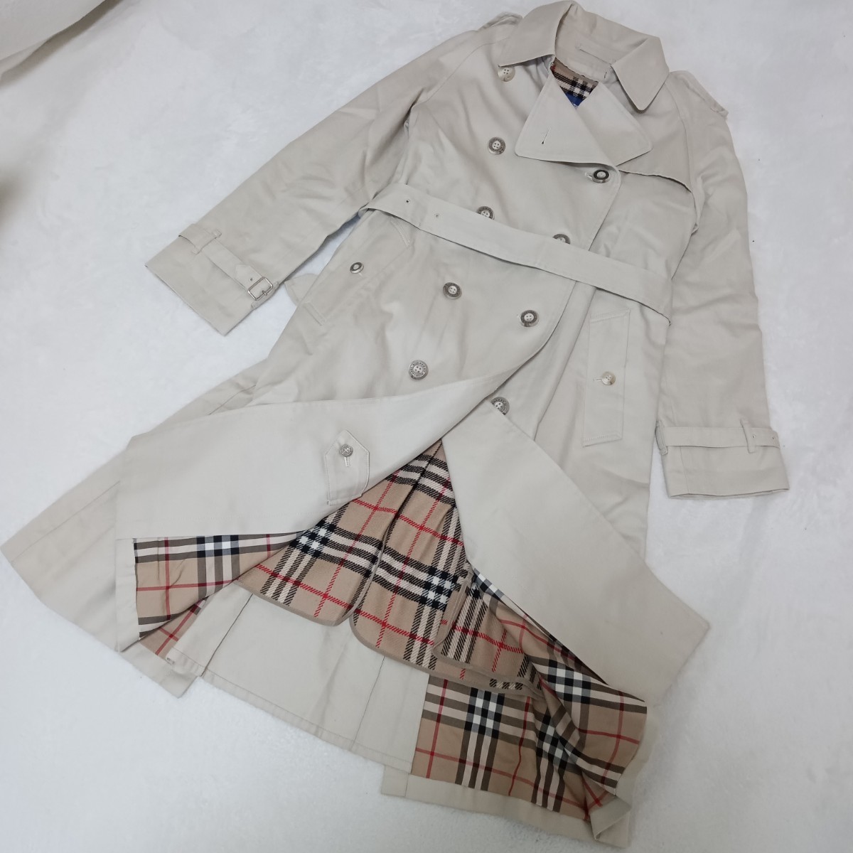 BURBERRY BLUE LABEL トレンチコートノバチェックライナー付
