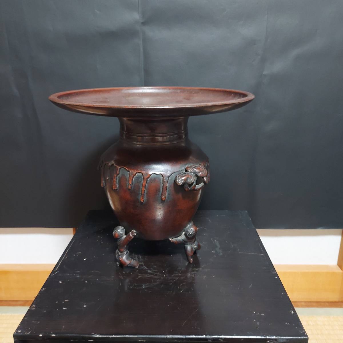 ヤフオク! -花器 薄端の中古品・新品・未使用品一覧