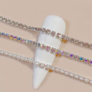 ラインストーン3本