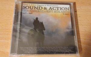 【2枚組コンピ】V.A.-Sound & Action German hardrock & Heavy Metal Rarities vol.1新品。