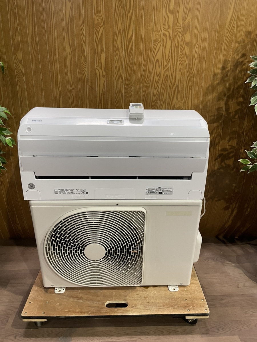 TOSHIBA エアコン 6畳用 2018年 RAS-E221MA A0257 エアコン 冷暖房