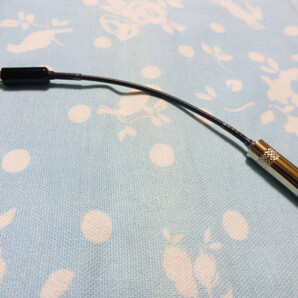 3.5mm3極 メス → Fiio 3.5mm4極 同軸 デジタル 変換 ケーブル BELDEN 179DT 10cm luxury&precision 2 X3 2nd gen X5 2nd gen X7