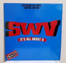 即決送料無料【UKオリ盤12インチレコード】SWV - It's All About U / You're The One (Special Mix) (96年) / UK ONLY LIMITED REMIX VINYL_画像2