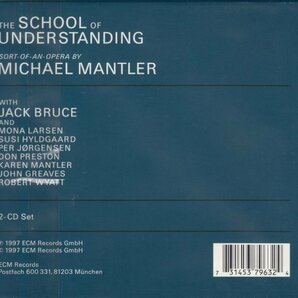 【JACK BRUCE/WYATT/GREAVES】MIKE MANTLER / THE SCHOOL OF UNDERSTANDING （輸入盤2枚組CD）の画像2