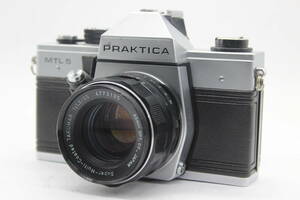 【返品保証】 PRAKTICA MTL 5 Super-Multi-Coated TAKUMAR 55mm F1.8 ボディレンズセット C3603