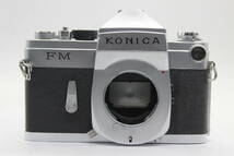 【返品保証】 コニカ Konica FM Hexanon 50mm F2 ボディレンズセット C3814_画像2