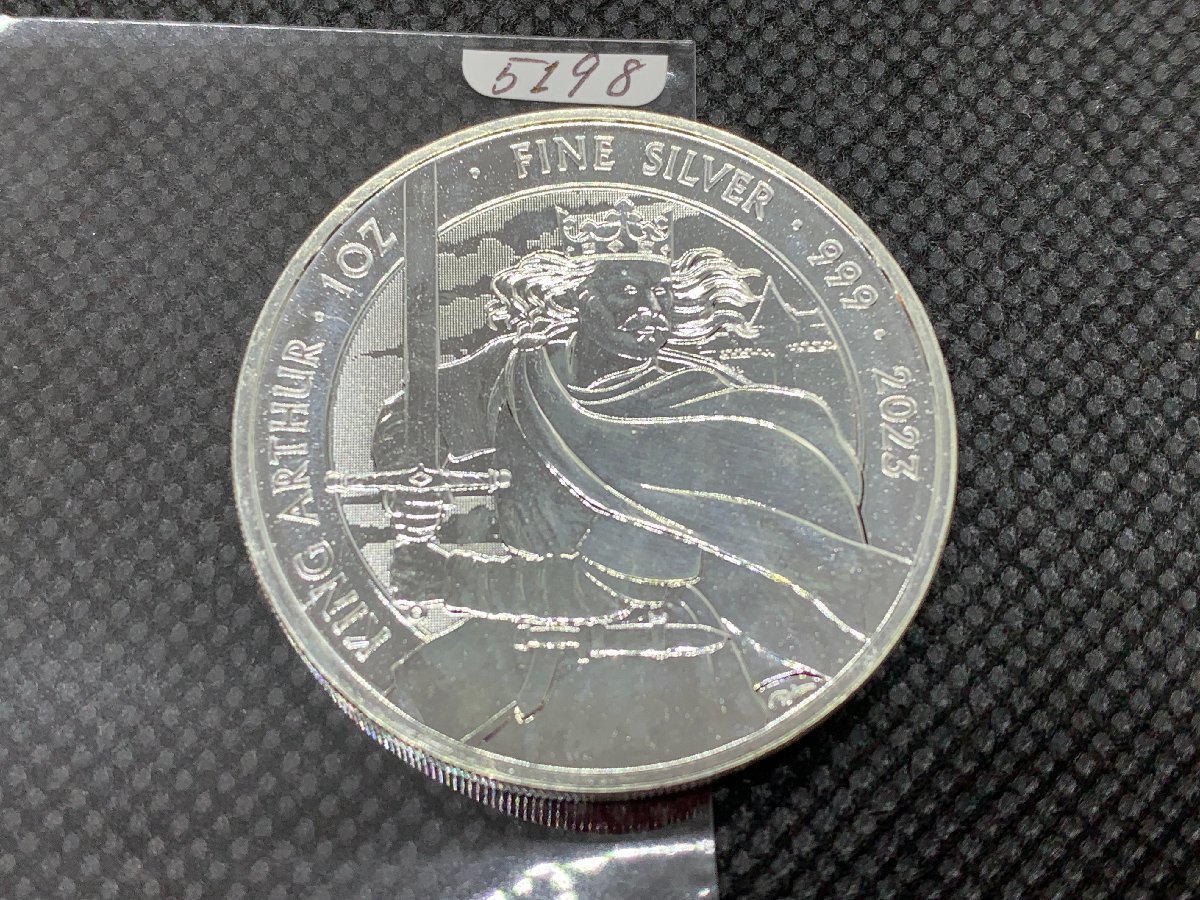 2018 英国 イギリス 銀貨 獣コレクション クラレンスの黒い雄牛 旧貨幣