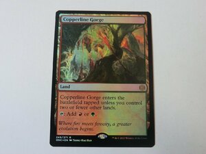 MTG 美品 【銅線の地溝（FOIL）】 （レア） ファイレクシア：完全なる統一 ONE 英 1枚迄