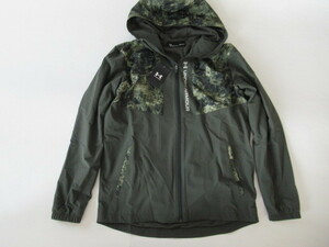 3196# new goods # unused UNDER ARMOUR( Under Armor )[LG] Parker fitedo1368950 tricot line u-bn jacket 