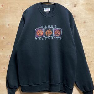 90S VINTAGE LOCKER LINE WALLOWEEN SWEAT made in USA 