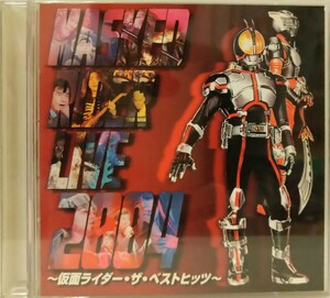 中古品　2CD MASKED RIDER LIVE 2004 仮面ライダー ザ・ベストヒッツ/m.c.A・T,寺田恵子,宮内洋,藤岡弘,松本梨香,ISSA等