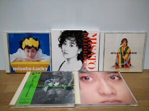 昭和レトロ　渡辺美里　MISATO 中古CD まとめて　まとめ売り　5枚セット　J-POP