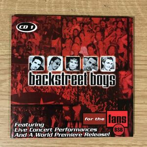 (331)中古CD100円 Backstreet Boys For The Fans Cd#1 - Limited