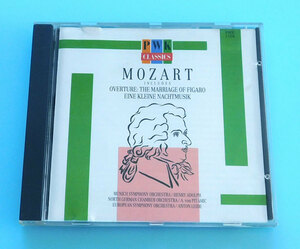 ★CD モーツァルト：フィガロの結婚序曲、ハフナー、他★PWK1104, ミュンヘン交響楽団、ハリー・アドルフ