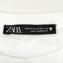 ZARA 　　 ザラ　　 ロゴ　　ロングスリーブTシャツ　　　USA Mサイズ_画像7