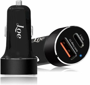 [0371] cigar socket in-vehicle charger usb type c car charger 