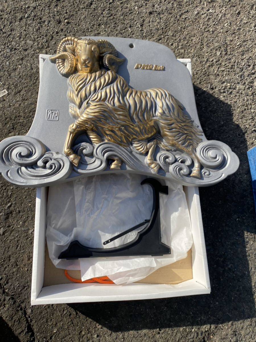 2023年最新】Yahoo!オークション -鬼瓦(置物)の中古品・新品・未使用品一覧