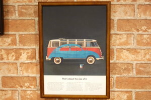 VW ワーゲンバス 1963 B4フレームセット◆ ビートル 塗り B4-222