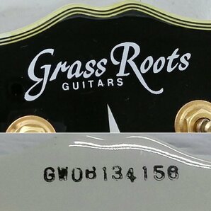 Grass Roots グラスルーツ エレキギター ホワイト 白 ソフトケース 付きの画像9