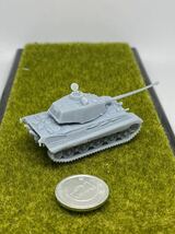 1/144レジンキット　未塗装 WWⅡドイツ軍　 Ⅵ号戦車　ティーガーII 重戦車　ヘンシェル砲塔　ワールドタンクミュージアム【同梱可能】0507_画像2