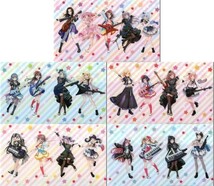 【未使用品】「BanG Dream! 8th☆LIVE×セブンイレブン」 対象商品購入特典　マルチケース　全5種セット_画像1