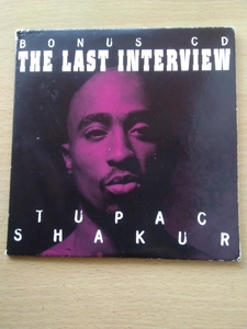 即決 2パック 2Pac TUPAC SHAKUR The Last Interview コレクターズ エディション・音声ＣＤ