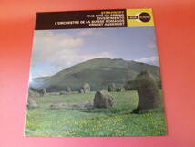 L3-230310★レコード★LP★エルネスト・アンセルメ /ERNEST ANSERMET- stravinsky; the rite of spring / divertimento - ECS537_画像1