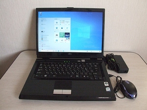 ☆高速SSD搭載 FMV-BIBLO NF/B50 Core2 Duo 2.10GHz/4GB/SSD240GB/Windows10☆a282