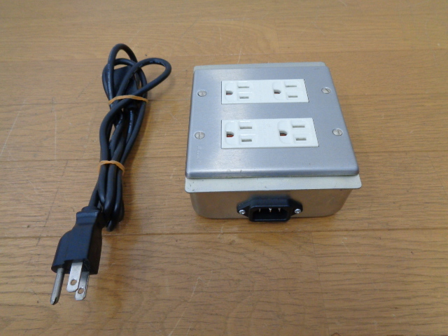 鋳物重鉄レヴィトン&フジクラケーブル最強の4口非メッキプラグ電源 ...