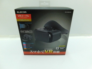 VR　ELECOM　ゴーグル　スマホ　型式　VRG-GVSB01BK　箱付き　中古品