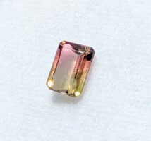 カラフルなパーティーカラートルマリン 1.193ct 天然 ルース ピンク×イエローグリーン _画像1